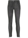 ARMA CADIZ MID-RISE SKINNY TROUSERS