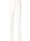 N°21 STRAIGHT-LEG MID-RISE TAILORED TROUSERS