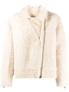 YVES SALOMON BIKE SHEARLING JACKET