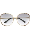 GUCCI ROUND-FRAME SUNGLASSES