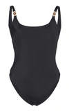 VERSACE BUCKLE-EMBELLISHED SWIMSUIT,759083