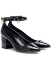 VALENTINO GARAVANI PATENT-LEATHER PUMPS,P00412805