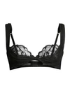 LA PERLA Alida Lace Ruched Balconette Bra