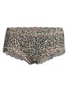 Hanky Panky Classic Leopard Boyshort Briefs In Multi