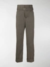 NEIL BARRETT BELTED TROUSERS,BPA724AM11514572448