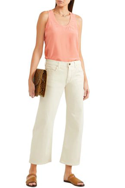 Equipment Woman Mel Washed-silk Tank Peach