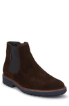 Mephisto Benson Zip Boot In Dark Brown Nubuck