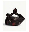 SIMONE ROCHA Wrap floral print bag