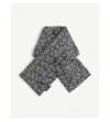 BALENCIAGA WAVE LOGO PADDED NYLON SCARF