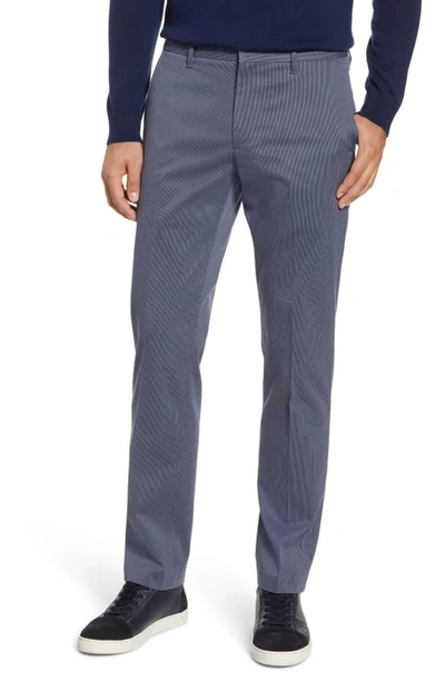 Bonobos Stretch Weekday Warrior Slim Fit Dress Pants In Micro Navy Stripe Yarn Dye