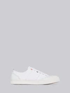 THOM BROWNE THOM BROWNE BROGUED LO-TOP CANVAS TRAINER,MFD134A0158813718304