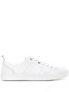 THOM BROWNE BROGUED LO-TOP CANVAS TRAINER