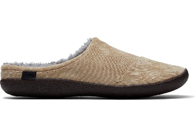 Toms Light Toffee Micro Corduroy Men's Berkeley Slippers