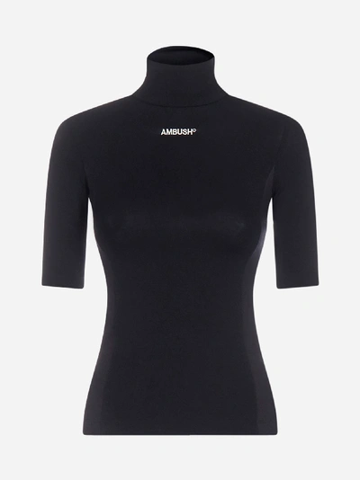 Ambush Logo Turtleneck Top