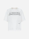 AMBUSH PRINTED COTTON BOXY T-SHIRT