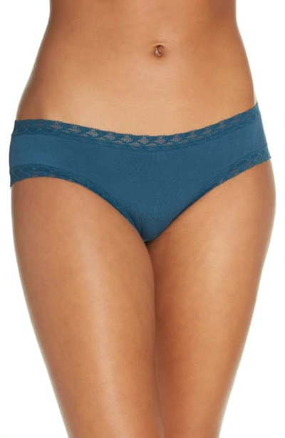 Natori Bliss Cotton Girl Briefs In Lakefront