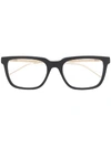 Gucci Square Frame Optical Glasses In Black