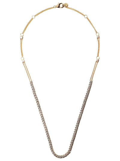 Alinka 18kt Yellow Gold Riviera Diamond Necklace