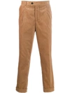 BRUNELLO CUCINELLI CORDUROY-STYLE TROUSERS