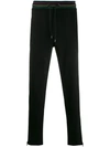 PS BY PAUL SMITH STRIPED WAISTBAND TRACK TROUSERS