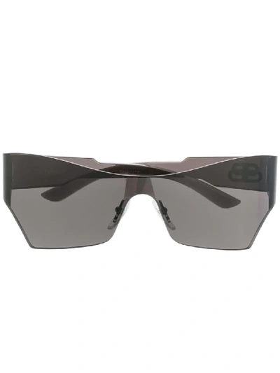 Balenciaga Mono Cat Eye-frame Sunglasses In Black