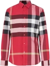 BURBERRY CHECK PRINT SHIRT