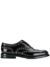 Church's Burwood Polished Studded Brogues In Black