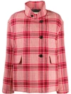 MARNI CHECKED SINGLE-BREASTED COAT