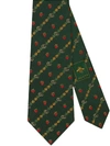 GUCCI DOUBLE G PINEAPPLE STRAWBERRY TIE