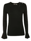 TORY BURCH BIJOUX BUTTON SWEATER,11109774