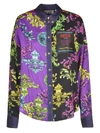 VERSACE JEANS COUTURE BAROQUE SHIRT,11109583