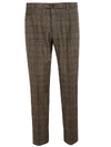 DOLCE & GABBANA CHECKED TROUSERS,11109582