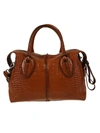 TOD'S CROCODILE EFFECT TOTE,11109984