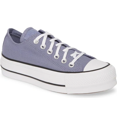 Converse Chuck Taylor All Star Platform Sneaker In Stellar Indigo/ White/ Black