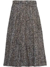 MIU MIU bouclé tweed skirt