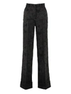 DOLCE & GABBANA JACQUARD TROUSERS,11107272