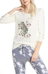 CHASER EASY TIGER COZY KNIT SWEATSHIRT,CW7414-CHA5010-AULT