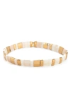 Shashi Tilu Bracelet In Beige