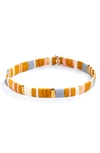 Shashi Tilu Bracelet In Gold/ White