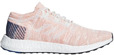 Pre-owned Adidas Originals Adidas Pure Boost Go Running White Mystery Ink (women's) In Running White/cloud White/mystery Ink