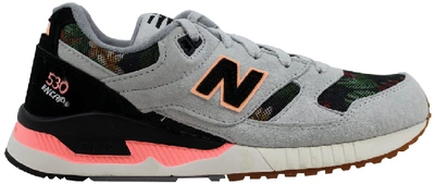 Pre-owned New Balance 530 Steel Grey Black Coral (women's) In Steel Grey/black-coral