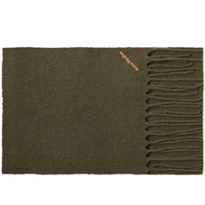 Acne Studios Villy Scarf In Green