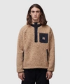 CARHARTT CARHARTT WIP MENS PRENTIS PULLOVER IN BROWN, SIZE: L,40308215