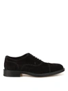 TOD'S TOD'S SUEDE LACE UP SHOES