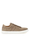 TOD'S TOD'S SUEDE LACE UP SNEAKERS