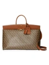 BURBERRY Extra-Large Society Monogram Top Handle Bag