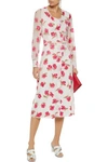 ALTUZARRA LIVIA FLORAL-PRINT CHIFFON DRESS,3074457345621568430