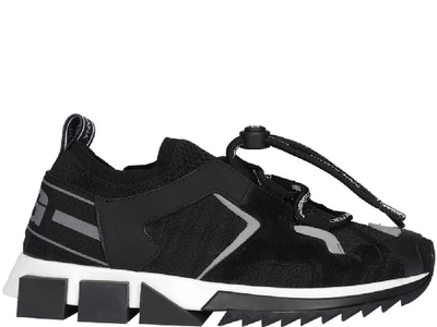 Dolce & Gabbana Sorrento Trekking Sneakers In Black