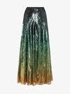 MARY KATRANTZOU MARY KATRANTZOU CLEMENT OMBRÉ SEQUINNED SKIRT,CLEMENTMS00913897136