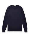 John Smedley Sweater In Dark Blue